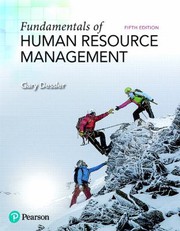 Cover of: Fundamentals of Human Resource Management by Gary Dessler