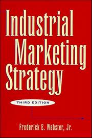 Cover of: Industrial Marketing Strategy