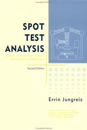 Spot test analysis by Ervin Jungreis