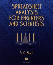 Cover of: Spreadsheet analysis for engineers and scientists