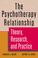 Cover of: The psychotherapy relationship