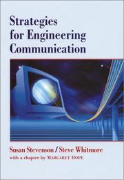 Strategies for engineering communication by Susan Stevenson, Steve Whitmore