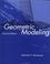Cover of: Geometric modeling