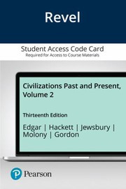 Cover of: Civilizations Past and Present, Volume 2 -- Access Card