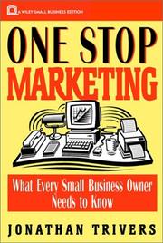 Cover of: One-stop marketing by Jonathan Trivers