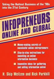 Cover of: Infopreneurs online and global: taking the hottest business of the '90's into the 21st century