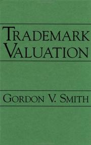 Cover of: Trademark Valuation (Intellectual Property Series (John Wiley & Sons).)