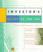 Investor's guide to the Net by Paul B. Farrell