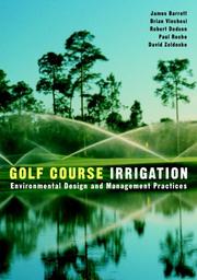 Golf Course Irrigation by James Barrett