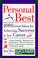 Cover of: Personal best
