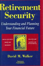 Cover of: Retirement security by Walker, David M.