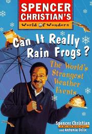 Cover of: Can it really rain frogs?