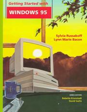 Cover of: Getting started with Windows 95