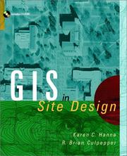 Cover of: GIS in site design: new tools for design professionals