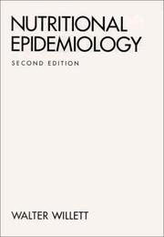Nutritional epidemiology by Walter Willett