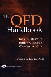 The QFD handbook by Jack B. ReVelle