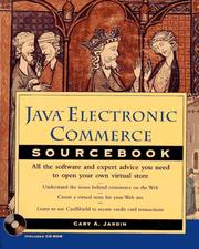 Cover of: Java electronic commerce sourcebook | Cary A. Jardin