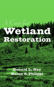 Cover of: A Case for Wetland Restoration