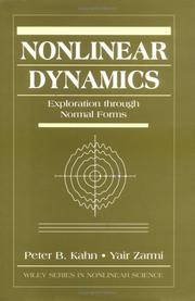 Cover of: Nonlinear dynamics: exploration through normal forms