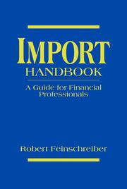 Cover of: Import Handbook by 