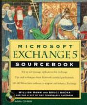 Cover of: Microsoft exchange 5 sourcebook by Bill Mann