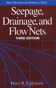 Seepage, Drainage, and Flow Nets (Wiley Classics in Ecology and Environmental Science) by Harry R. Cedergren