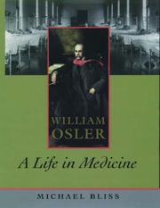 Cover of: William Osler: A Life in Medicine