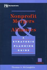 Cover of: Nonprofit mergers and alliances by Thomas A. McLaughlin