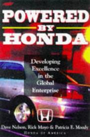 Cover of: Powered by Honda: developing excellence in the global enterprise