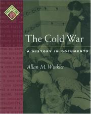 Cover of: The Cold War: a history in documents