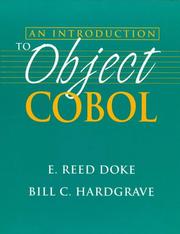 Cover of: An introduction to object COBOL by E. Reed Doke