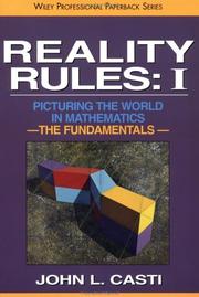 Cover of: Reality Rules, The Fundamentals