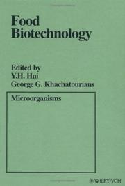 Cover of: Food Biotechnology by Edited by: Y. H. Hui