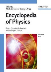 Cover of: Encyclopedia of Physics, 2nd Edition by Rita G. Lerner, George L. Trigg
