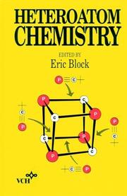 Cover of: Heteroatomic Chemistry by Eric Block