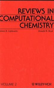 Cover of: Volume 2, Reviews in Computational Chemistry