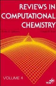 Cover of: Reviews in Computational Chemistry, Volume 4 by 