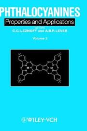 Cover of: Phthalocyanines