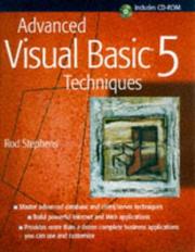 Cover of: Advanced visual basic techniques