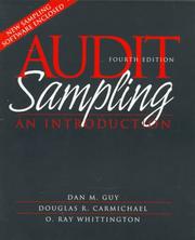 Cover of: Audit sampling: an introduction