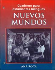 Cover of: Cuaderno para estudiantes bilingües: Nuevos mundos, Workbook