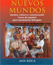 Cover of: Nuevos mundos by Ana Roca, Ana Roca