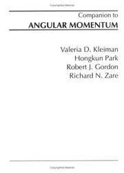Cover of: A Companion to Angular Momentum