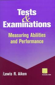 Cover of: Tests and examinations: measuring abilities and peformance