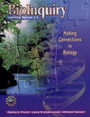 Cover of: Biolnquiry: Making Connections in Biology, Learning System 1.0
