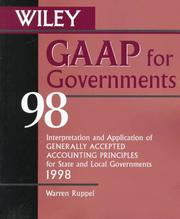 Cover of: Wiley Gaap for Governments 98: Interpretation and Application of Generally Accepted Accounting Principles for State and Local Governments 1998 (Serial)