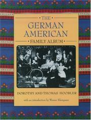 The German American family album by Dorothy Hoobler, Thomas Hoobler