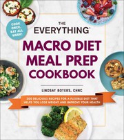 Cover of: Everything Macro Diet Meal Prep Cookbook by Lindsay Boyers