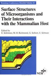 Cover of: Surface Structures of Microorganisms and Their Interactions with the Mammalian Host