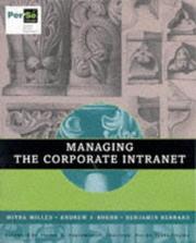 Cover of: Managing the corporate intranet